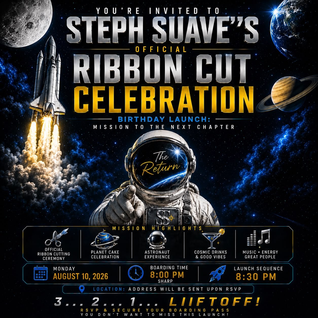 Steph Suave’s Official Ribbon Cut Celebration